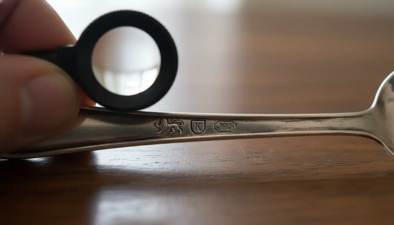 Is That Old Spoon Solid Silver? Decoding the Hidden Symbols on Your Heirloom
