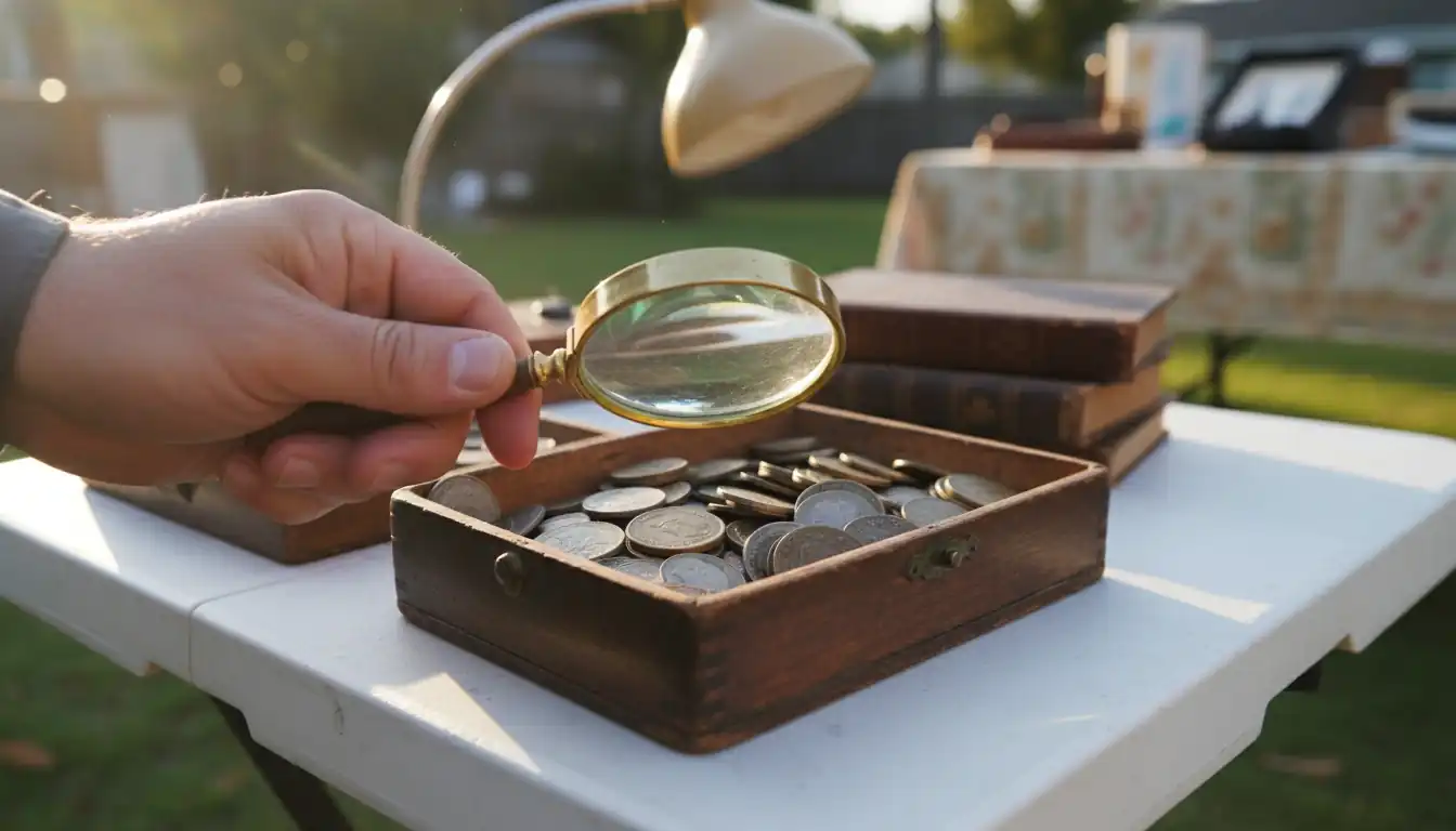 Turn Pocket Change into Paychecks: The Modern Hunter's Guide to Garage Sale Coins