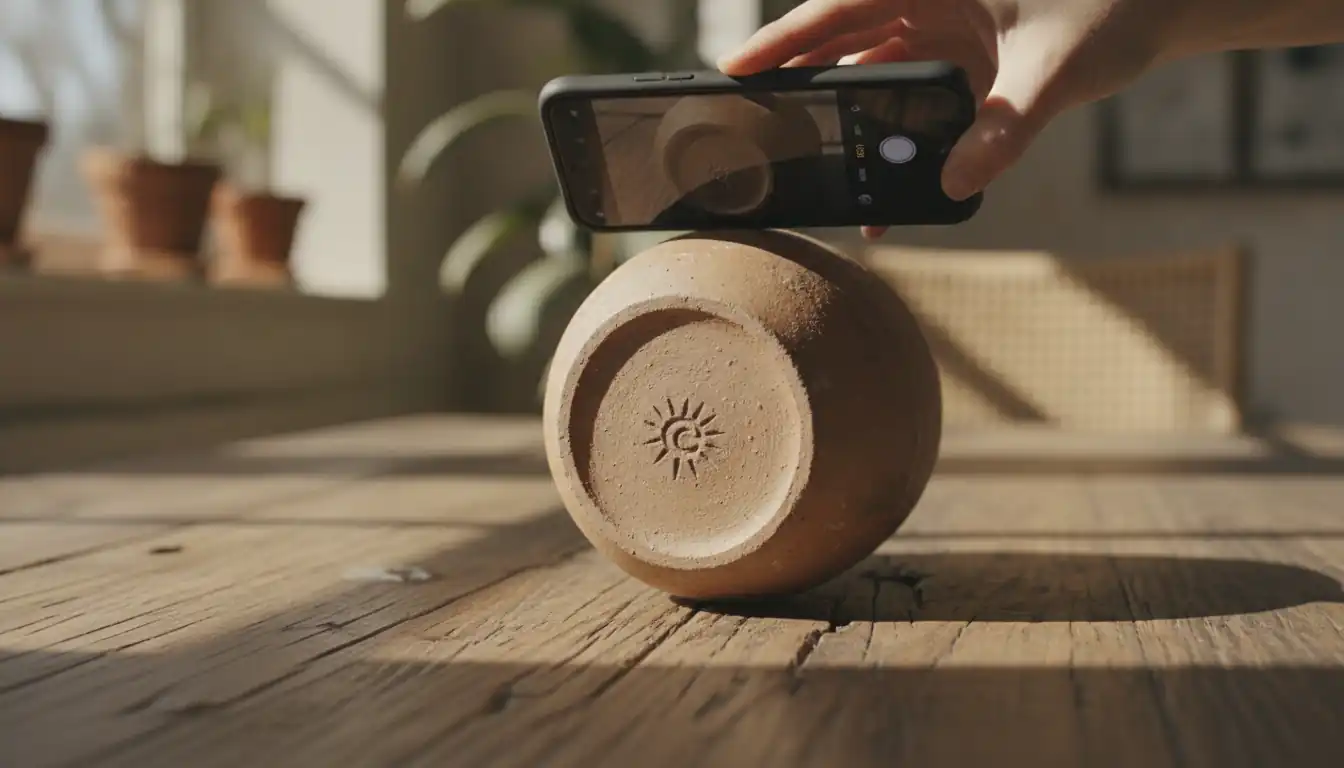 That Dusty Bowl Could Be a Masterpiece: Identifying Pottery Marks with Your Phone