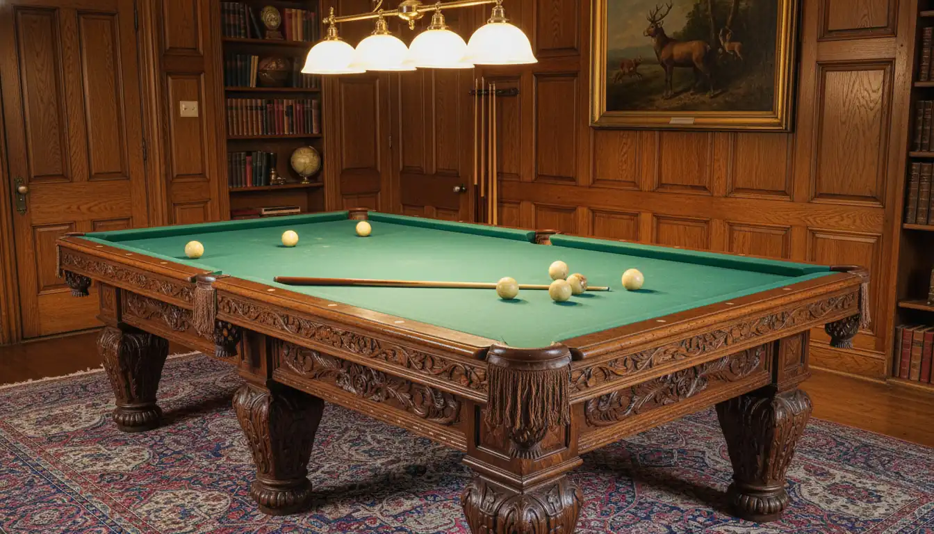 The Secret Value of Antique Billiards: Why Your Old Pool Table Might Be a Goldmine