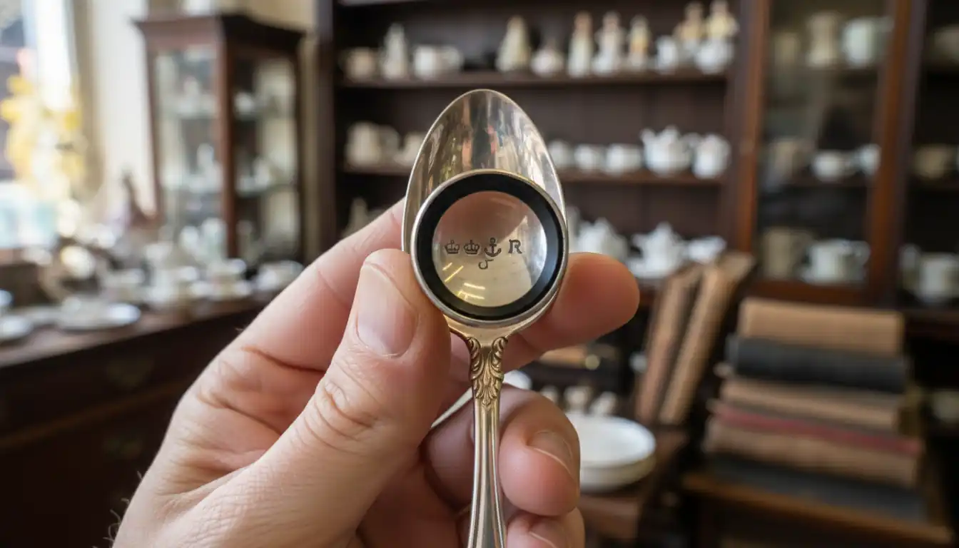 Is That $5 Spoon Actually Solid Silver? A Guide to Reading Hallmarks at Antique Shops