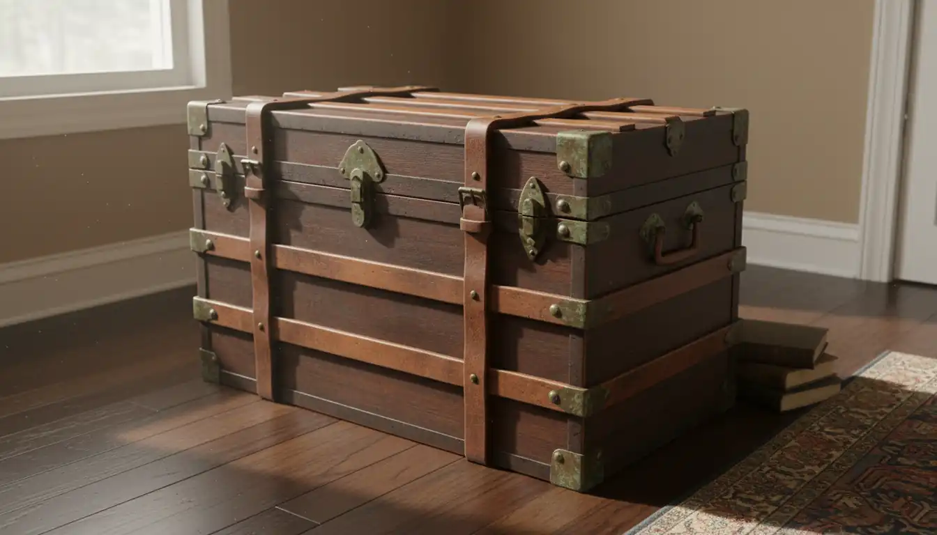 Your Attic Might Hold a Fortune: How to Spot a High-Value Antique Steamer Trunk